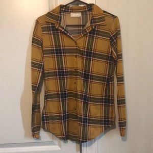 Bobbie brooks ladies flannel shirt